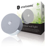 Ranex ra-1004236 led wandlamp voor buiten met sensor 0.5 w 60 lm grijs