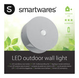 Ranex ra-1004236 led wandlamp voor buiten met sensor 0.5 w 60 lm grijs