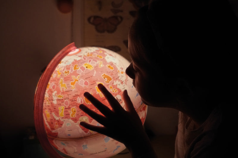 Atmosphere globe imaginary 30 cm met verlichting nr-0331imim-nl