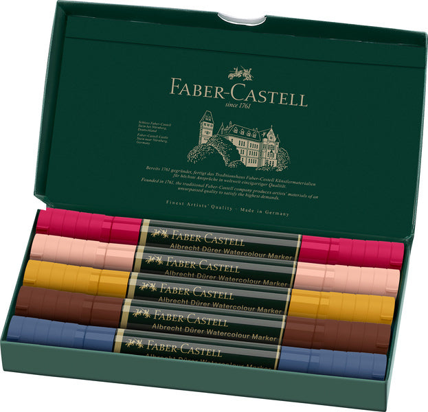 Faber castell faber castell fc-160307 wk25aquarel marker fc albrechtdürer 5 stuks portrait