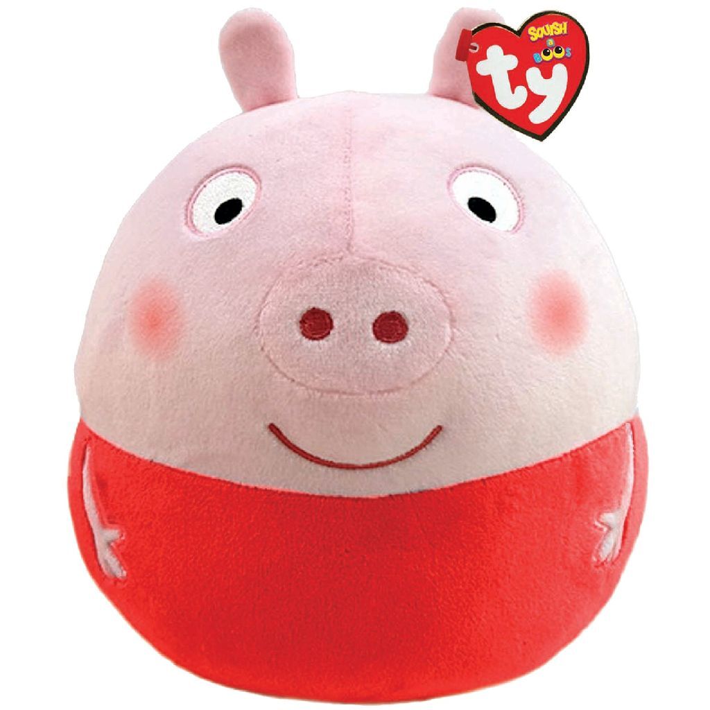 Ty squish a boo knuffelkussen peppa pig peppa 31 cm