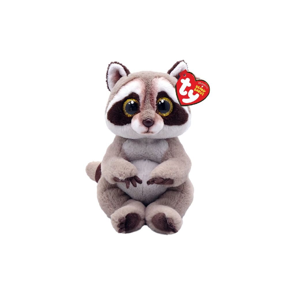 Ty beanie babies bellies petey raccoon, 15cm