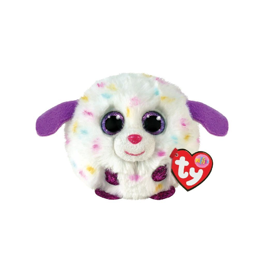 TY TY Puffies Knuffelbal Lam Munchkin 10 cm