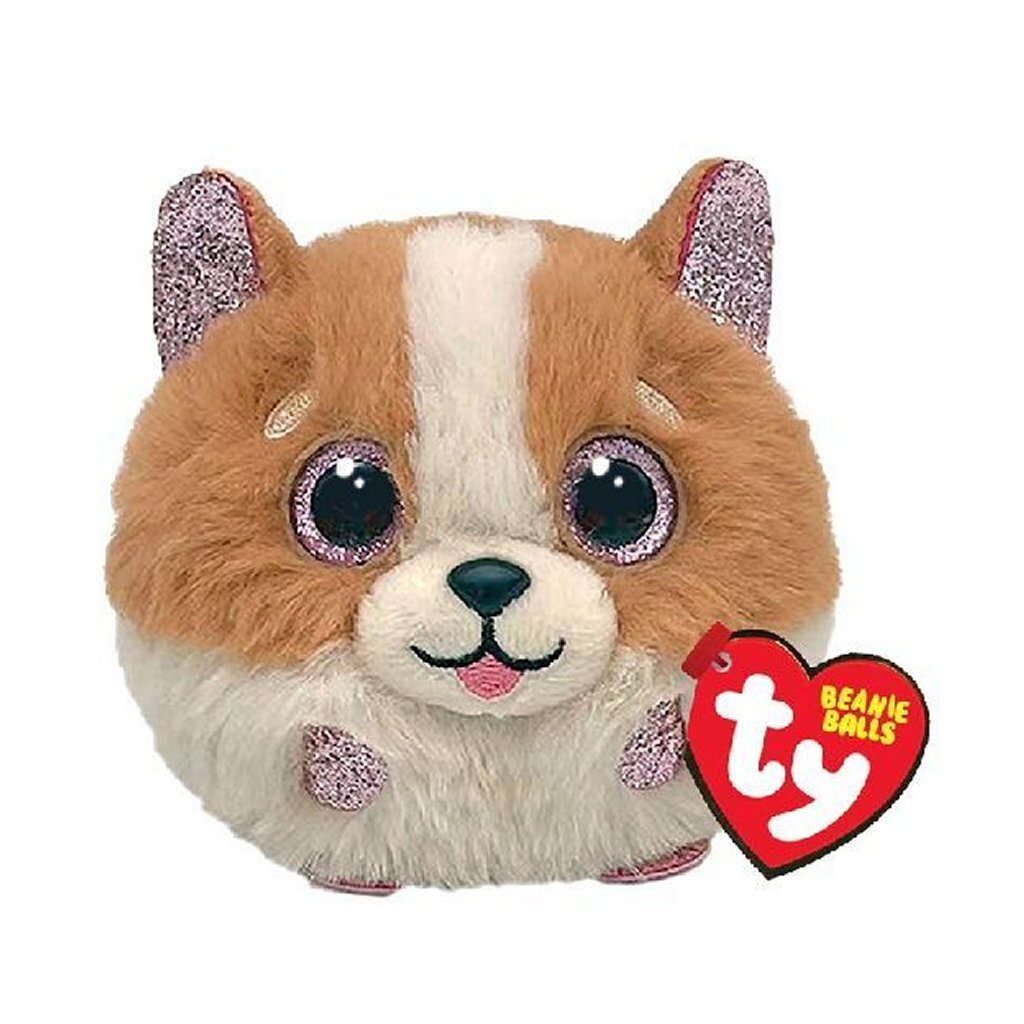 Ty Beanie Ty Teeny Puffies Tanner Dog, 10cm