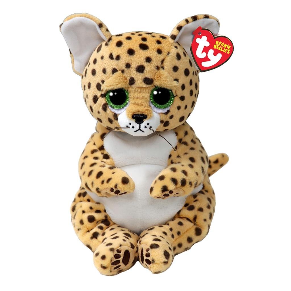 Ty beanie babies bellies lloyd leopard medium