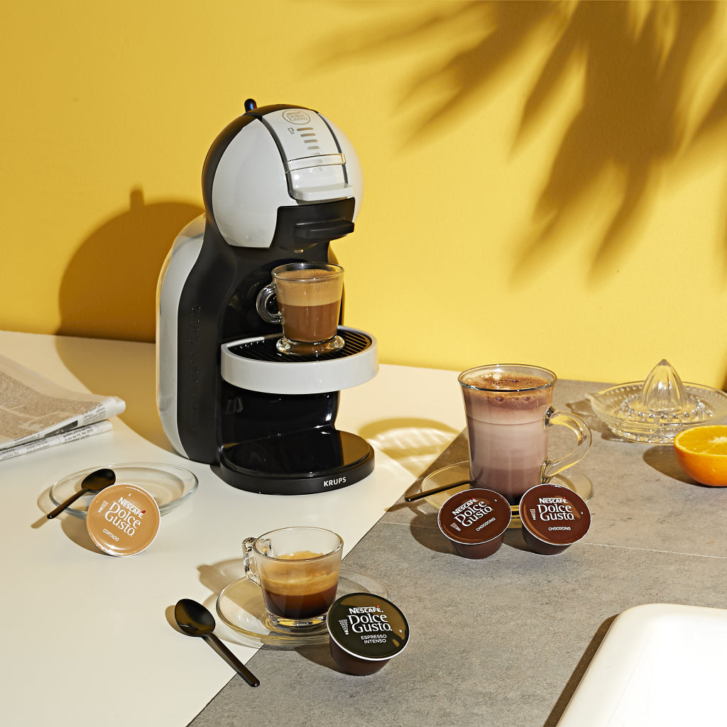 Krups krups kp123b nescaf eacute; dolce gusto mini me koffiecupmachine zwart rvs