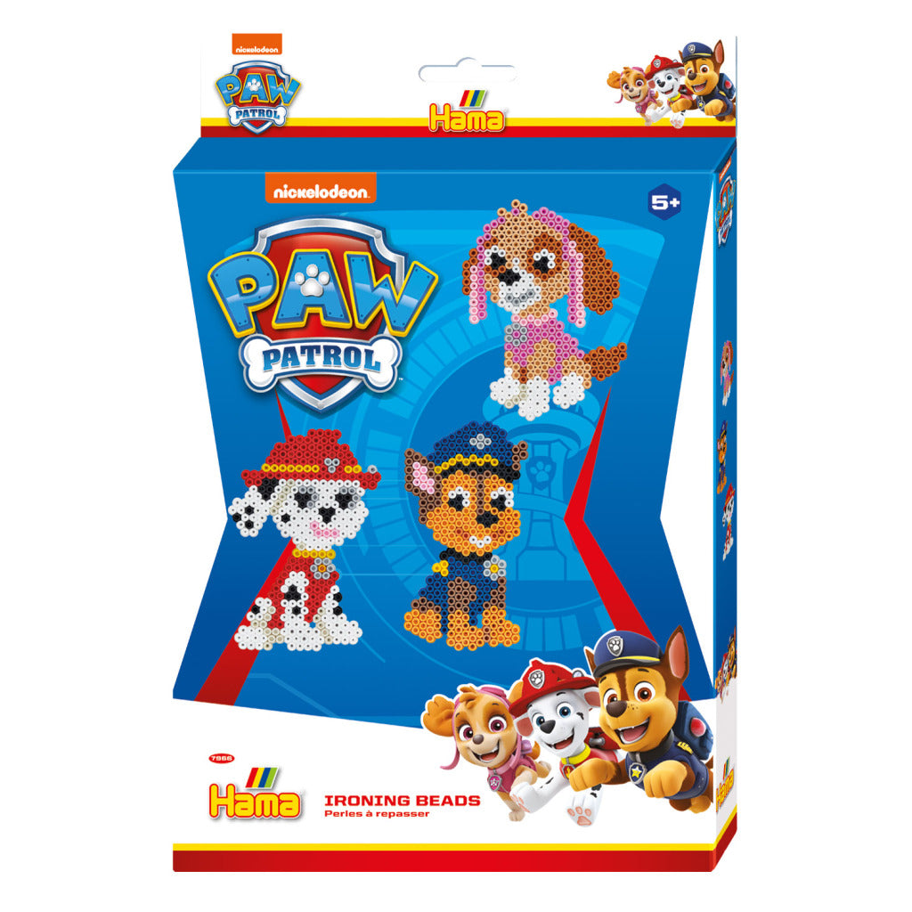 Hama strijkkralenset - paw patrol, 2000st.