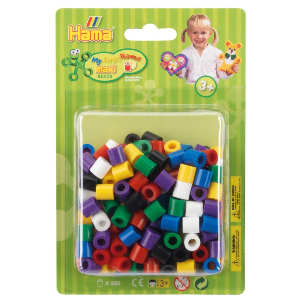 Hama strijkkralen strijkkralen maxi 250 stuks multicolor