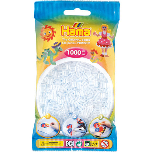 Hama Eisen Perlen 1000 Stécker transparent