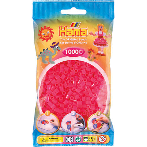 Hama Strijkkralen 1000 Stuks Fuchsia