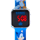 Overige merken led horloge blauw