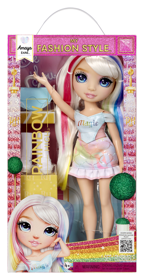Rainbow high my fashion style-modepoppen - amaya
