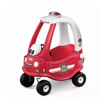 Little tikes ride and rescue cozy coupe brandweer loopauto