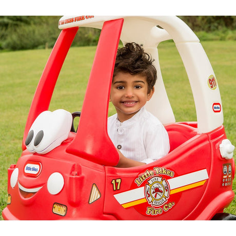 Little tikes ride and rescue cozy coupe brandweer loopauto
