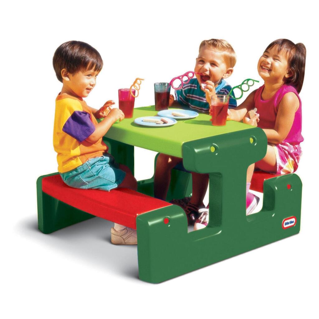 Little tikes little tikes junior evergreen picknicktafel