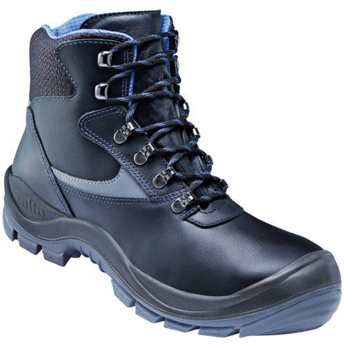 Atlas werkschoen ergo-med 500 blueline hoog s3 + kn | zwart | maat 41 - 00.012.048.41