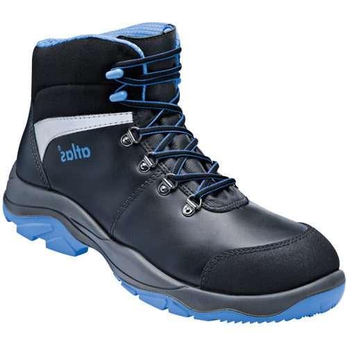 Atlas werkschoen sl 84 hoog s2 | zwart blauw | maat 43 - 00.012.098.43