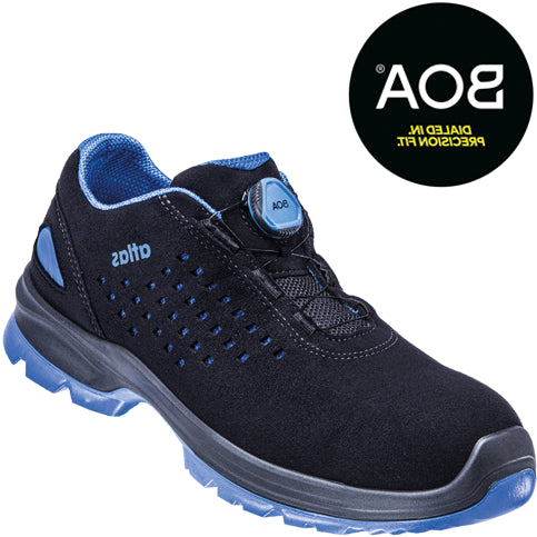 Atlas werkschoen sl 9405 xp 2.0 boa s1p | zwart blauw | maat 42 - 00.012.103.42