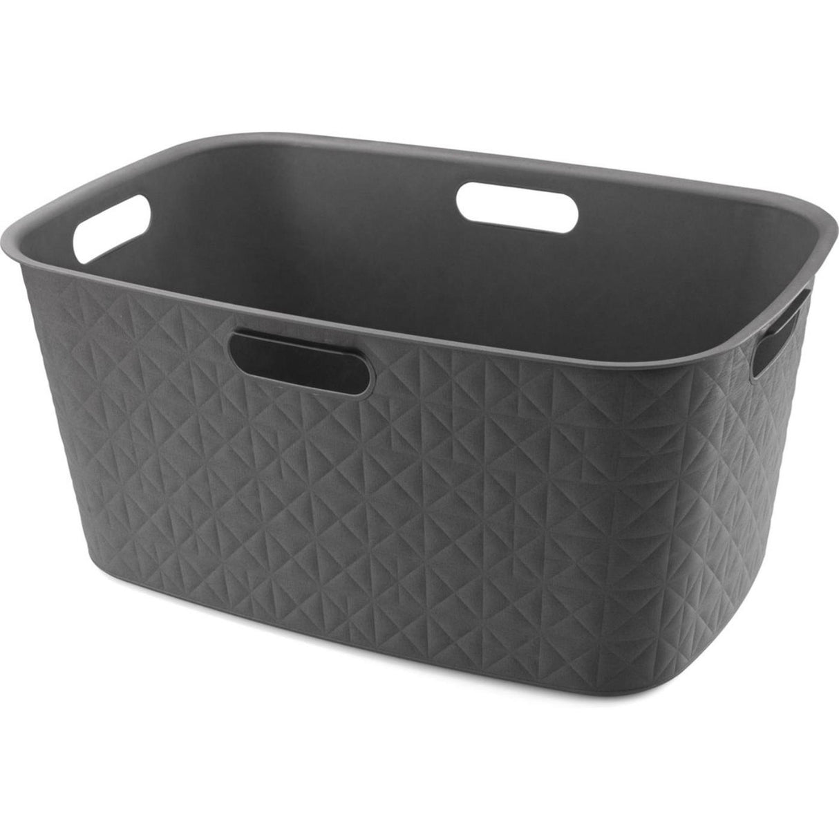 Curver softex wasmand 45l antraciet