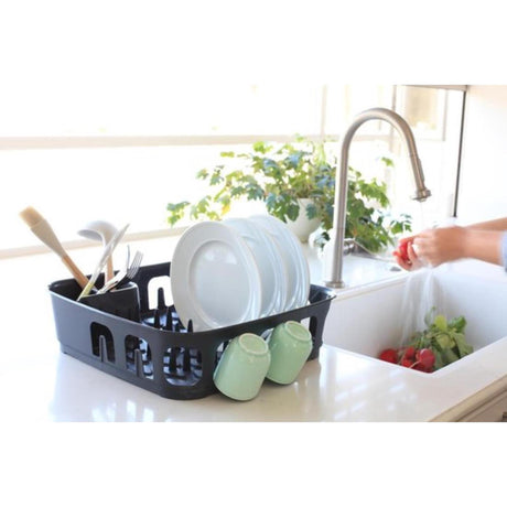 Curver essentials afdruiprek 39x39x11cm grijs