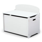 Delta children tb83460gn-130 houten opbergkist met rugleuning wit