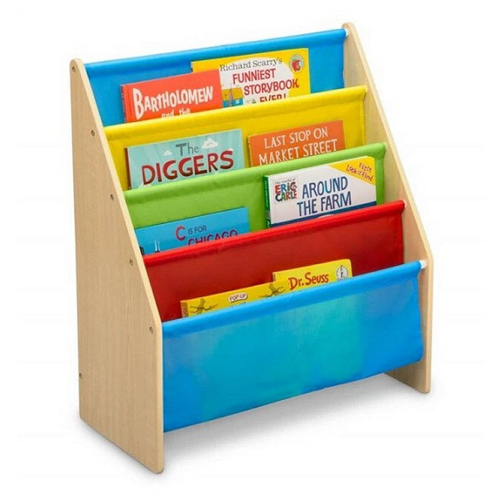 Delta children children tb84452gn houten boekenrek multicolor