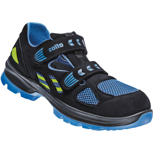Atlas werkschoen flash 4600 90500 s1 | zwart blauw | maat 39 - 4043692370361