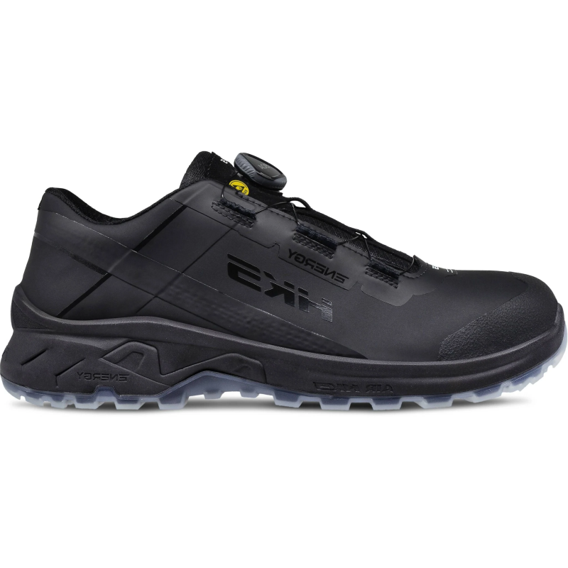 Hks werkschoen airguard black boa s3l laag | zwart | maat 36 - 4040005669365