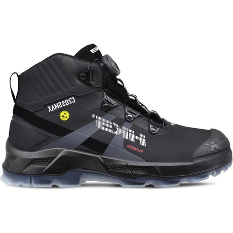 Hks werkschoen pioneer boa s3s hoog + kn | zwart | maat 42 - 4040005162422
