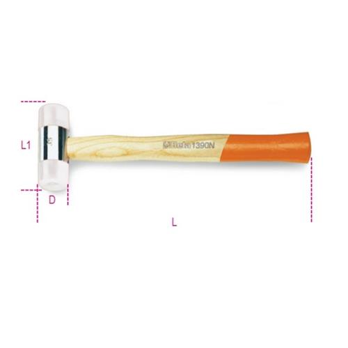 Beta kunststof hamer 1390n 45