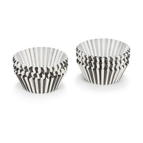 Patisse muffin vormpjes papier zwart-wit gestreept 200 stuks 5cm