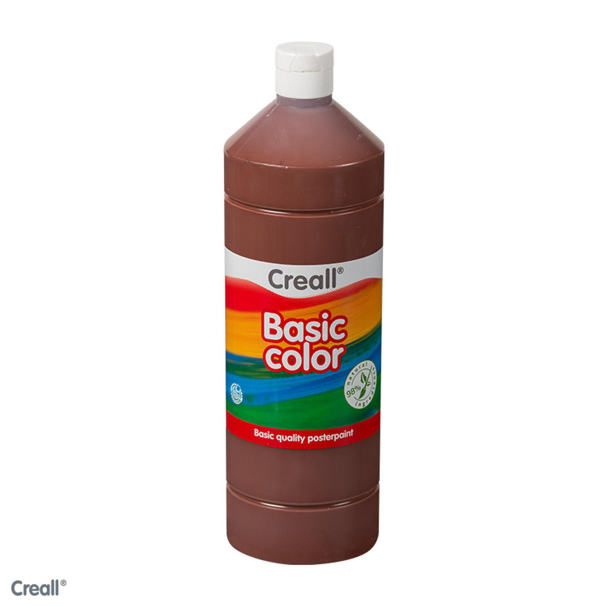Creall schoolverf donkerbruin - 500ml