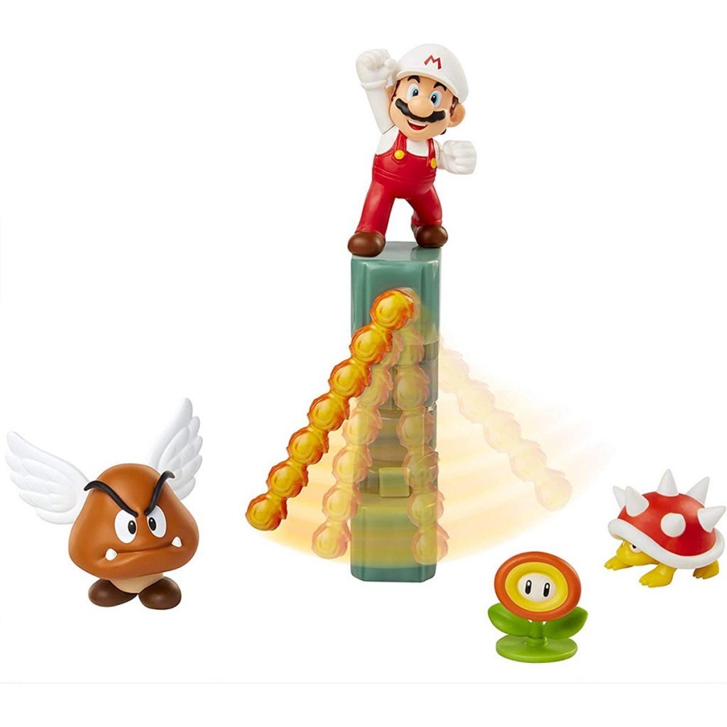 Jakks super mario lava castle speelset