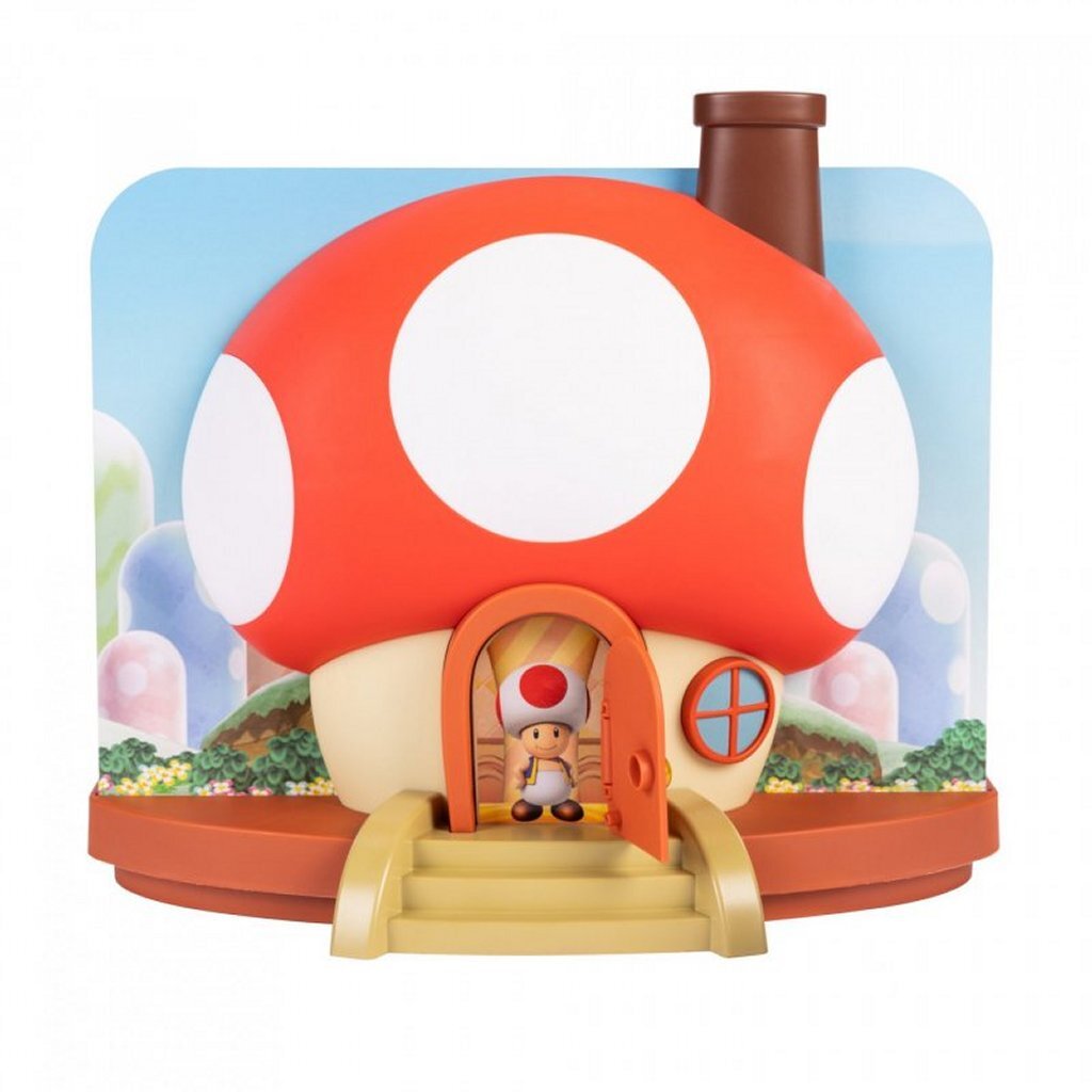 Jakks jakks super mario toad huis deluxe