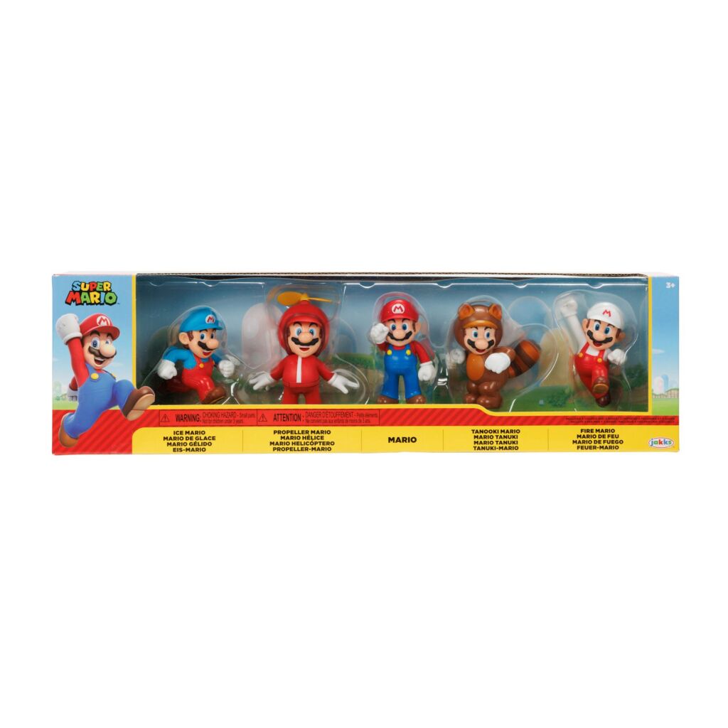 Super Mario Super Mario Figuren 5 Stuks