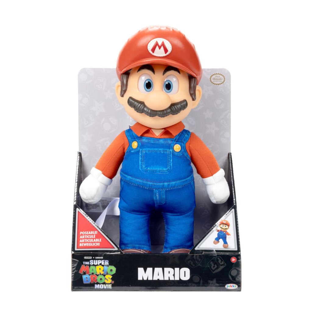 Super mario super mario pluche knuffel mario 38 cm