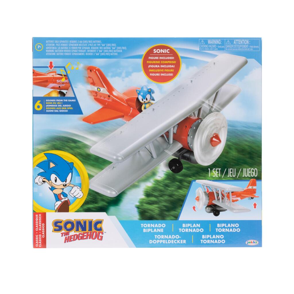 Overige merken sonic tornado biplane + licht en geluid