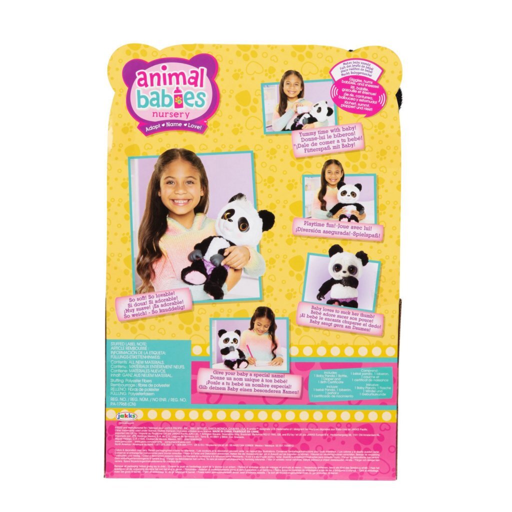 Jakks jakks animal babies panda + geluid