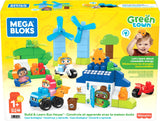 Mega bloks green town build en learn house