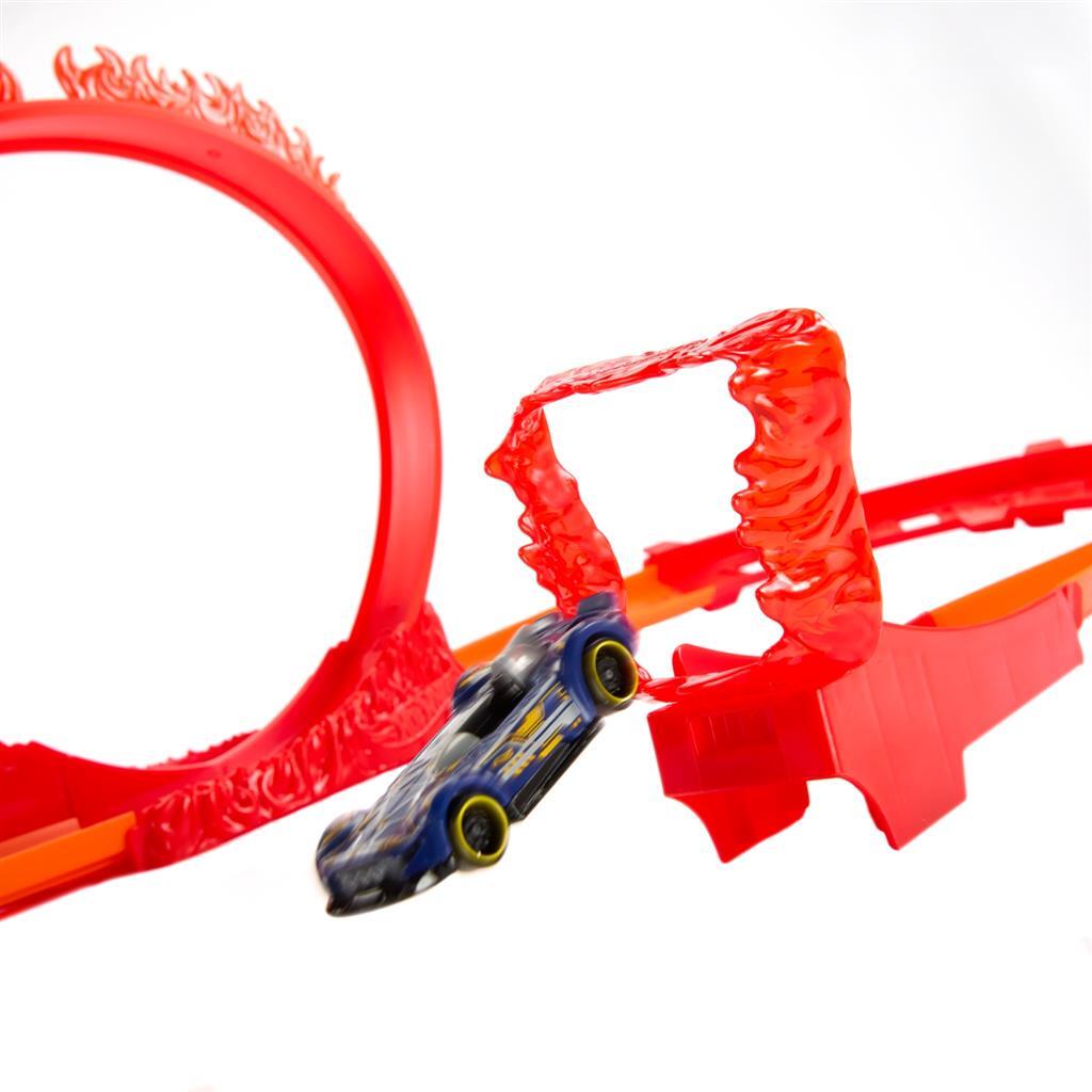 Hot Wheels Track Builder Vlammenstunt Set