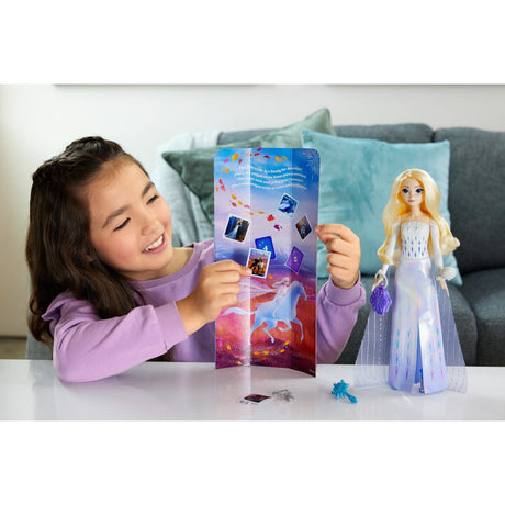 Disney frozen draaien en ontdekken elsa pop - modepop