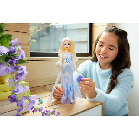 Disney frozen draaien en ontdekken elsa pop - modepop