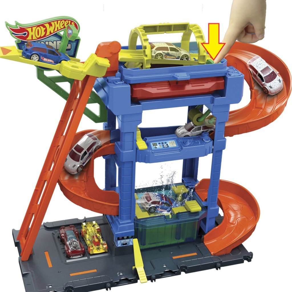 Mattel city tunnel twist car wash