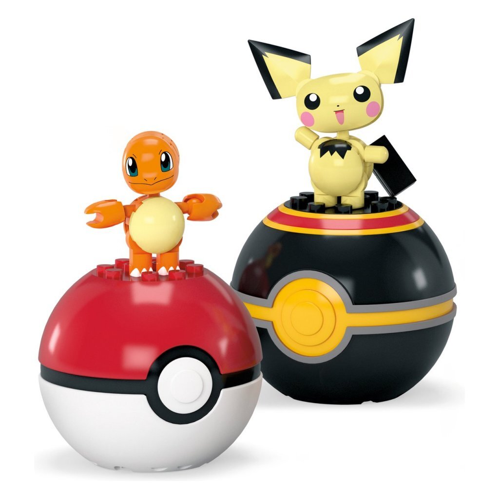 Mattel Pok eacute;mon Mega Charmander en Pichu