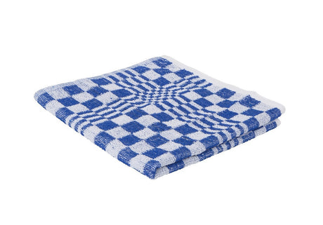 Producten keukendoek handdoek blok 50x50cm blauw 3 stuks
