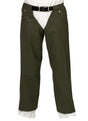 Producten beenpijpen polyester pvc groen per paar