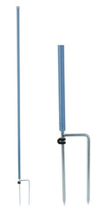Ako producten vervangende paal voor schapennet blauw dubbele pen 106cm