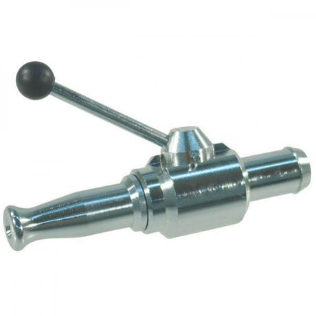 Producten afsluitbare straalspuit mess verchr 1 x 25mm tule pluskraan