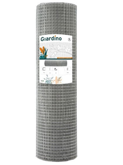 Giardino producten gaas gelast verzinkt 19 1 45 1 01m x 5m