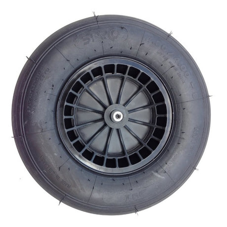 Fort producten wiel 4 80 4 00x8 2ply band kunststof velg zwart as 13cm